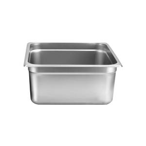 Thunder Group STPA3236 Stainless Steel 2/3 Size Steam Table Pan 6" Deep 24 Gauge