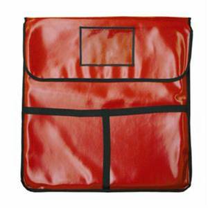 Thunder Group PLPB024 Pizza Delivery Bag Red Insulated 24" x 24" x 5"
