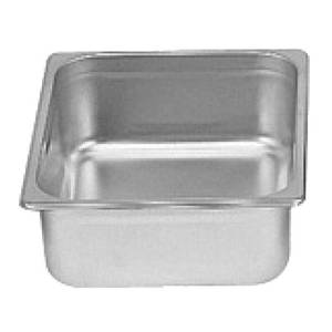 Thunder Group STPA8124 Steam Table Pan 1/2 Size 4" Deep 24 Gauge Stainless Steel