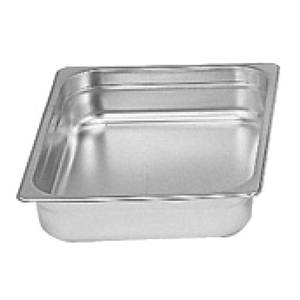 Thunder Group STPA6122 Steam Table Pan 1/2 Size 2.5" Deep 22 Gauge Stainless Steel