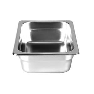 Thunder Group STPA2142 Steam Table Pan 1/4 Size 2.5" Deep 22 Gauge Stainless Steel