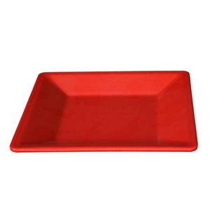 Thunder Group PS3208 Melamine Plate Square 8.25" x 8.25" Three Color Options