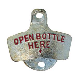 Spill-Stop 13-300 Starr-X Mounted Bottle Opener 