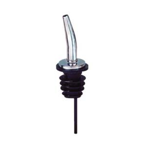 Spill-Stop 282-50 Chrome Tapered Pourer With Vent and Poly-Kork Set of 144