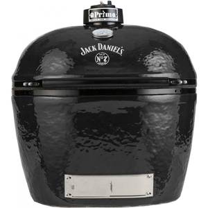 Primo Grills & Smokers PGCXLHJ Jack Daniel's XL Oval Ceramic Grill Smoker Outdoor Barbecue
