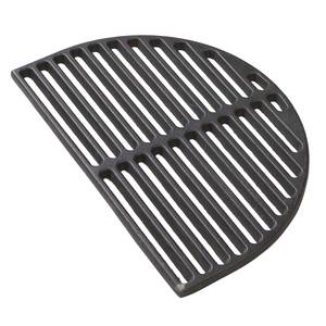 Primo Grills & Smokers PG00363 Half Moon Cast Iron Searing Grate For Oval Jr Grill