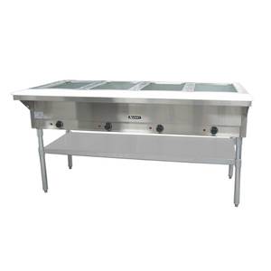 Adcraft ST-240/4 Four Well 3000 Watt Steam Table With Cutting Board