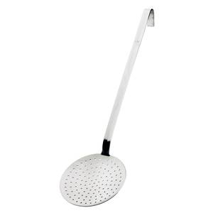 Browne Foodservice 575766 Perforated S/S Skimmer w/ 6-1/3" Diameter & 16-1/3" Handle