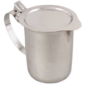 Browne Foodservice 515202 10 oz. Stackable S/S Teapot / Creamer Pourer