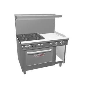 Southbend 4481DC-2TL 48" Ultimate Range w/ (4) Non-clog Burners & Standard Oven
