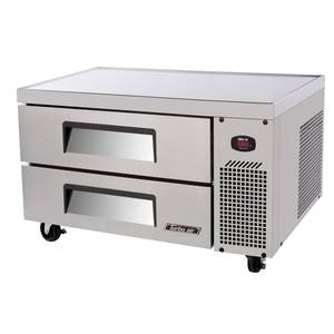 Turbo Air TCBE-36SDR-N6 36" S/S Chef Base Cooler w/ 2 Drawers - 4.98 CuFt