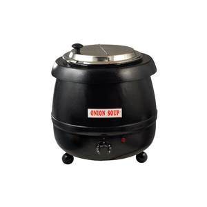 Winco ESW-66 10-1/2 qt Electric Adjustable Heat Soup Kettle Warmer