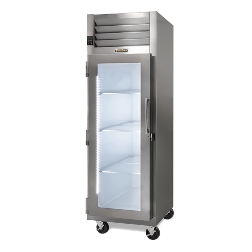 Traulsen G11010 23.57 cu ft One-Section Reach-In Glass Door Refrigerator 