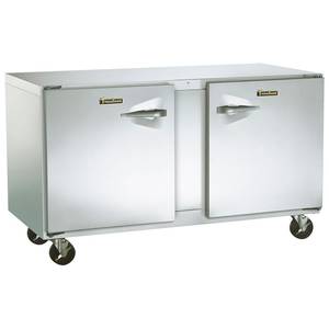 Traulsen UHT60-LR Dealer's Choice 60" Compact Undercounter 2 Door Refrigerator