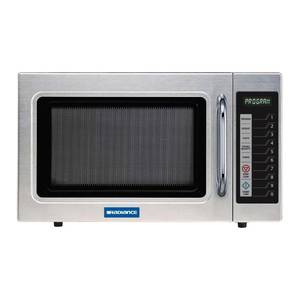 Radiance TMW-1100NE 1.2 CuFt Commercial Stainless Microwave Oven 1000 Watt 