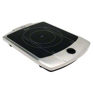 Cadco PHR-1C Glass Ceramic Counter Top Range W/ 2 Heat Circle Zones