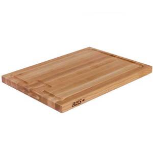 John Boos AUJUS-2 Two Pack 18in x 24in x 1.5in Reversible Maple Cutting Board