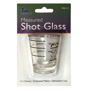 Update International MSG-15 1.5oz Measuring Shot Glass