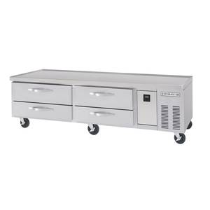 Beverage Air WTRCS84HC 84in Four Drawer Refrigerated Chef Base Equipment Stand