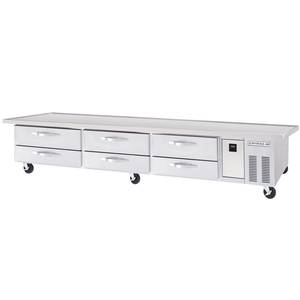 Beverage Air WTRCS112HC-120 120in Six Drawer Refrigerated Chef Base Equipment Stand