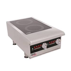 APW Wyott IHP-2 Champion Series Two Burner 7000W Induction Cooker