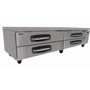 Nor-Lake NLCB96 96in Four Drawer Refrigerated Chef Base Equipment Stand