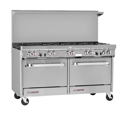 Southbend S60AD S-Series Gas 10 Burner Restaurant Range w/ Cast Iron Grates