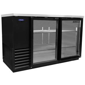 Nor-Lake NLBB59G 23.7cuft 59in Two Door Refrigerated BackBar Storage Cabinet