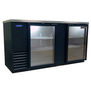 Nor-Lake NLBB69G 28cuft 69in Two Door Refrigerated BackBar Storage Cabinet