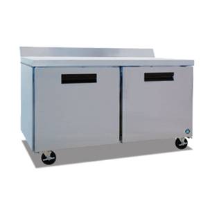Hoshizaki CRMF60-W 17.55cuft Two Door Reach-In Worktop Freezer Counter