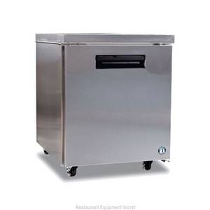 Hoshizaki CRMF27-W 7.2cuft One Door Worktop Reach-In Freezer Counter