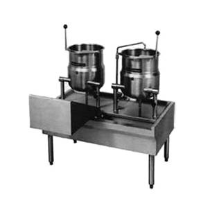 Market Forge FKT-80 80in Steam Kettle Table Equipment Stand 