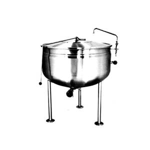 Market Forge F-40*F 40gal Stainless Steel Stationary Kettle Full Steam Jacket