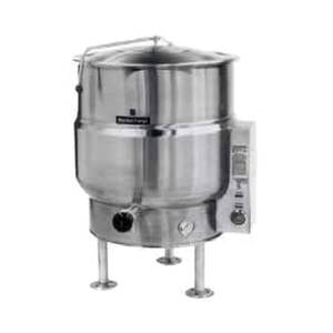Market Forge F-20*E 20gal SS Stationary Kettle w/ 2/3 Steam Jacket Electric