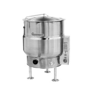 Market Forge F-80*E 80gal SS Stationary Kettle w/ 2/3 Steam Jacket Electric