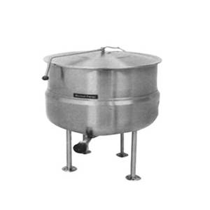 Market Forge F-150L 150gal SS Stationary Kettle Direct Steam w/ 2/3 Steam Jacket