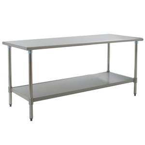 Eagle Group T3072SE Spec Master Work Table 72in x 30in w/ Stainless Steel Top