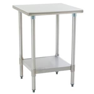 Eagle Group T2424B-1X Budget Series WorkTable w/ Stainless Steel Top, 24in x 24in
