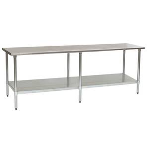 Eagle Group T3096B-1X Budget Series WorkTable w/ Stainless Steel Top, 96in x 30in