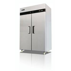 Migali C-2R-HC 49Cu.ft SS Reach In Refrigerator Double Solid Doors