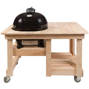 Primo Grills & Smokers PG00614 Cypress Counter Top Table Stand For Oval 200 Ceramic Smoker