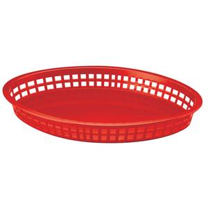 TableCraft 1086R Texas Platter Basket 12.75in x 9.5in Red 1 DZ