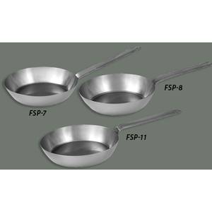 Winco CSFP-8 8.75in French Style Carbon Steel Pan