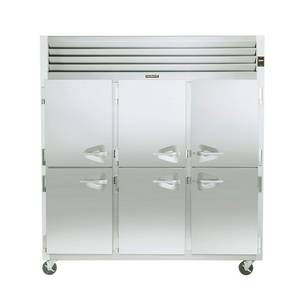 Traulsen G31301 76" Dealer's Choice Reach-In Three-Section Storage Freezer