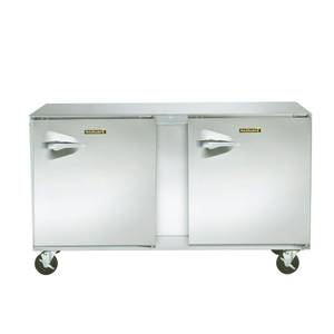 Traulsen ULT60-RR 60" Dealers Choice Reach-In Two-Section Undercounter Freezer