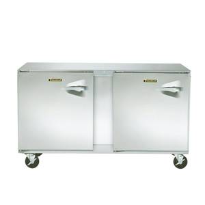 Traulsen ULT72-LL 72in Two Door Undercounter Reach In Freezer Left Hinge