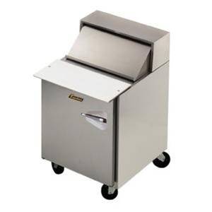 Traulsen UPT279-L 27" Dealers Choice One-Section Prep Table w/ Roll-Top Lid