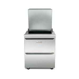 Traulsen UST279-D 27" Dealers Choice One-Section Prep Table w/ Flat-Top Lid