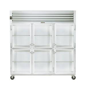 Traulsen G32000 76" Dealer's Choice Three-Section Reach-In Refrigerator