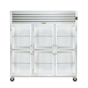 Traulsen G32001 76" Dealer's Choice Three-Section Reach-In Refrigerator